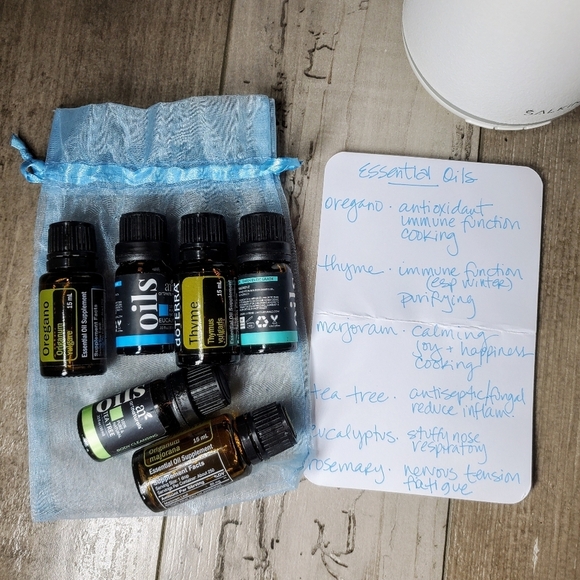 Salking Ultrasonic Diffuser and 6pc artnaturals Essential Oils Bundle EUC - Picture 5 of 14